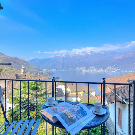 Casa Patrizia Gambarogno With & Mountain Views - Happy Apartment