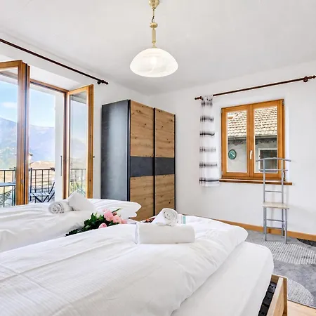 Casa Patrizia Gambarogno With & Mountain Views - Happy * Caviano