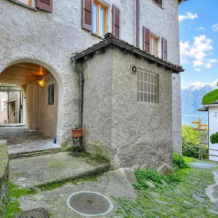 Casa Patrizia Gambarogno With & Mountain Views - Happy